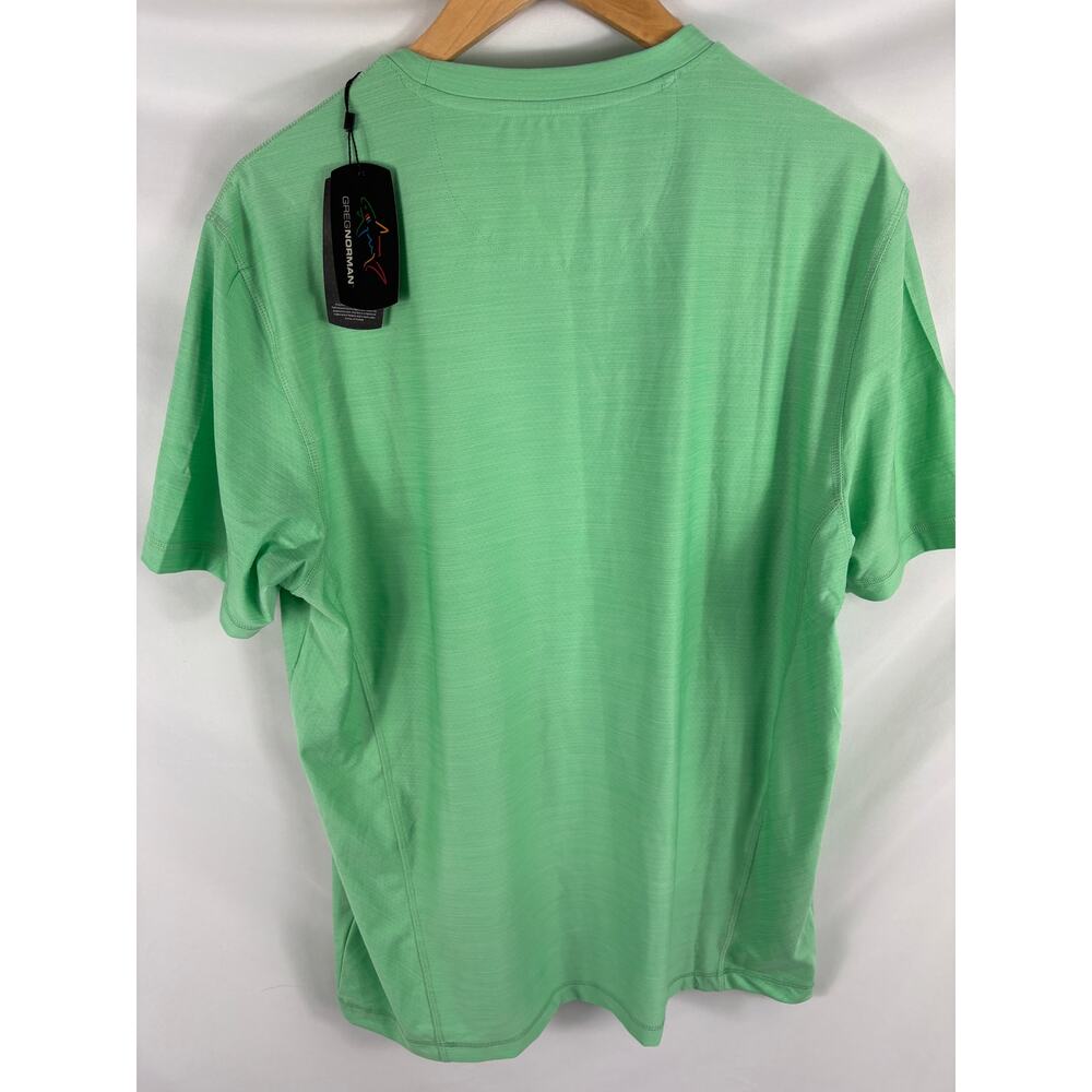 NWT Greg Normans Mens Play Acrivewear Tshirt Size Large - Picture 4 of 4